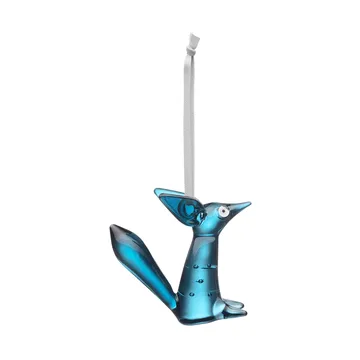 Decoración de vidrio Vulpes 8 cm - Azul acero - Iittala