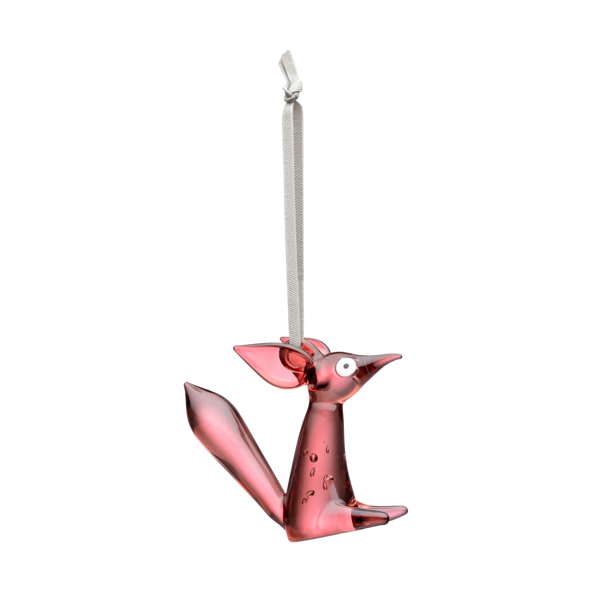 Decoración de vidrio Vulpes 8 cm, Cereza Iittala