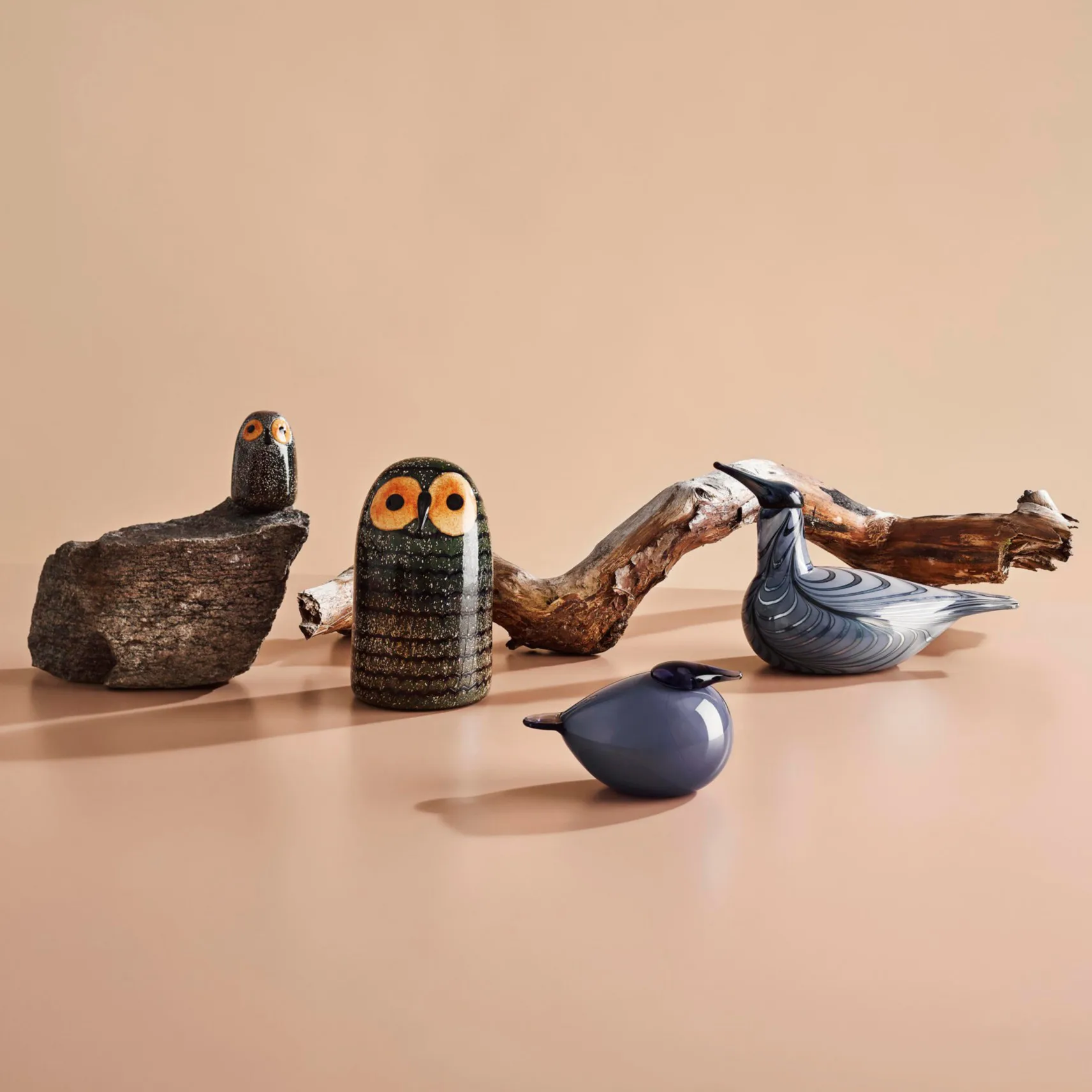 Escultura Birds by Toikka, Kuulas regn Iittala