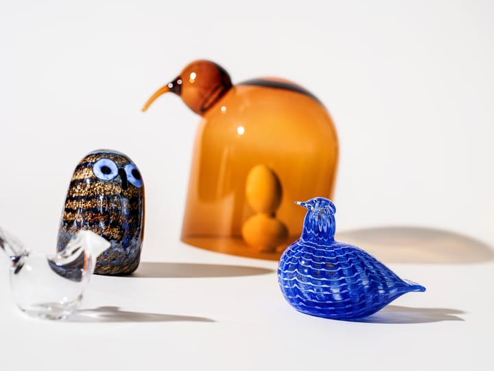 Escultura Birds by Toikka, Pájaro azul Iittala