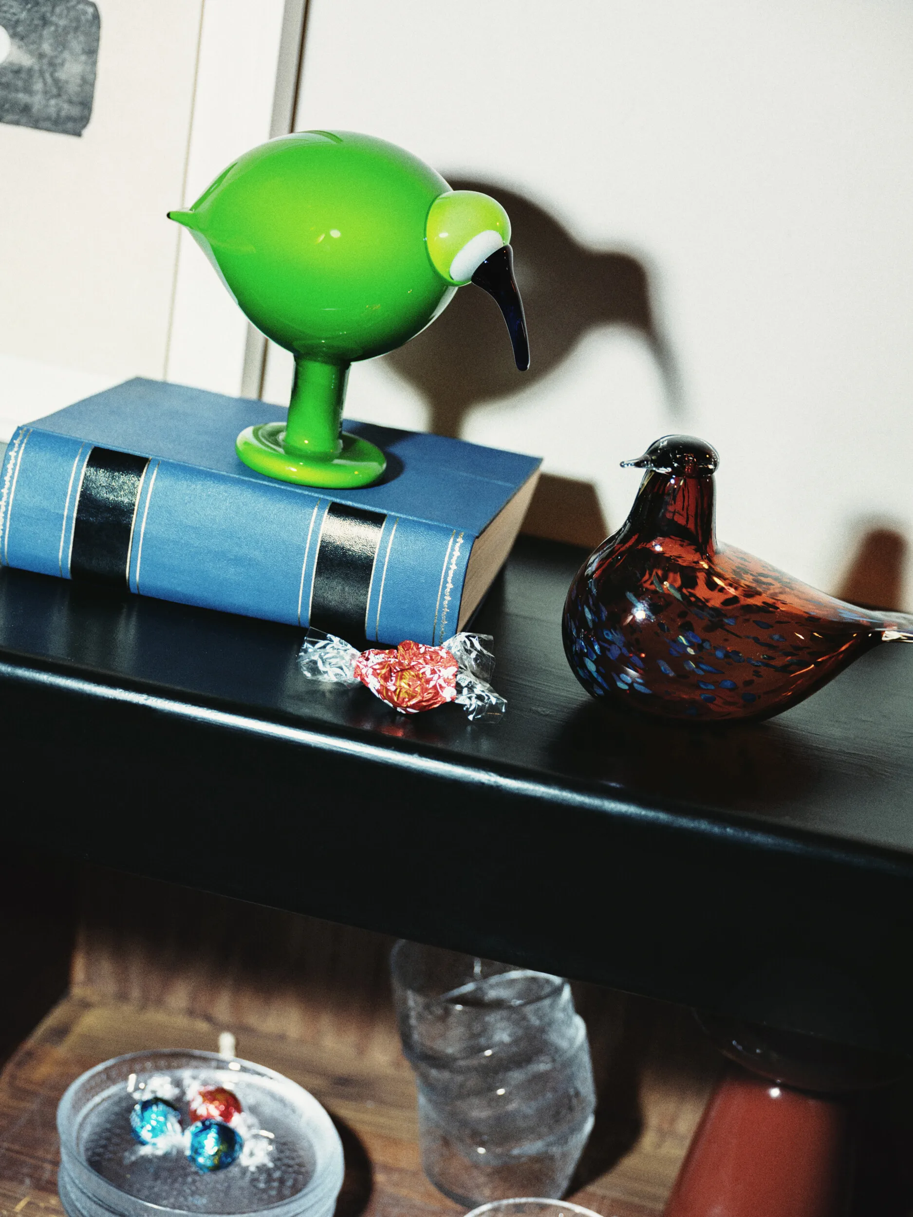 Escultura Birds by Toikka, Ruby bird Iittala