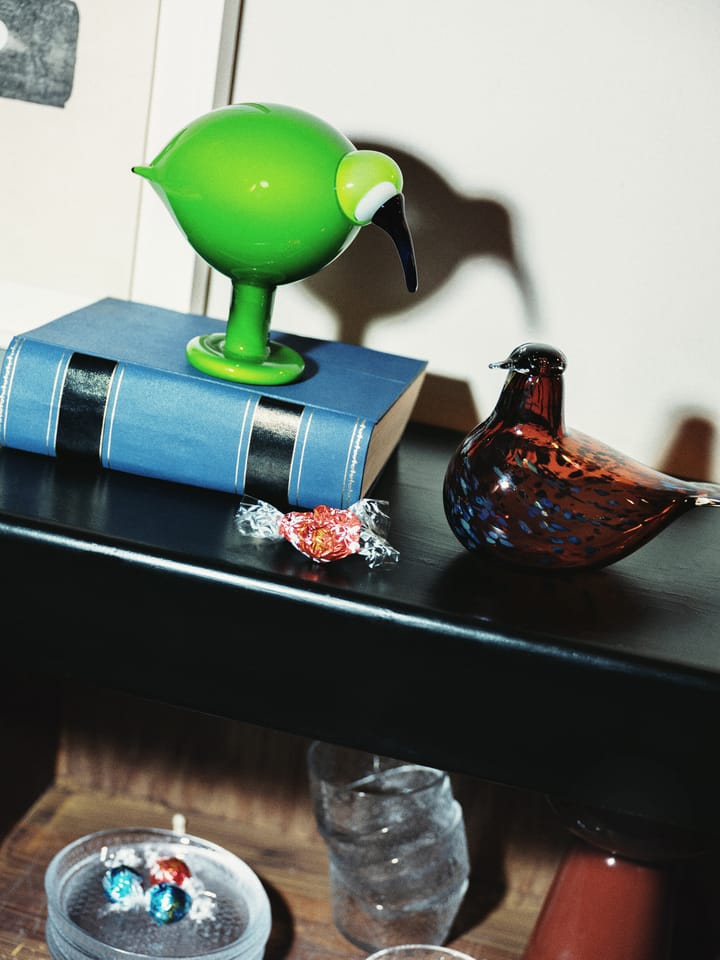 Escultura Birds by Toikka, Ruby bird Iittala