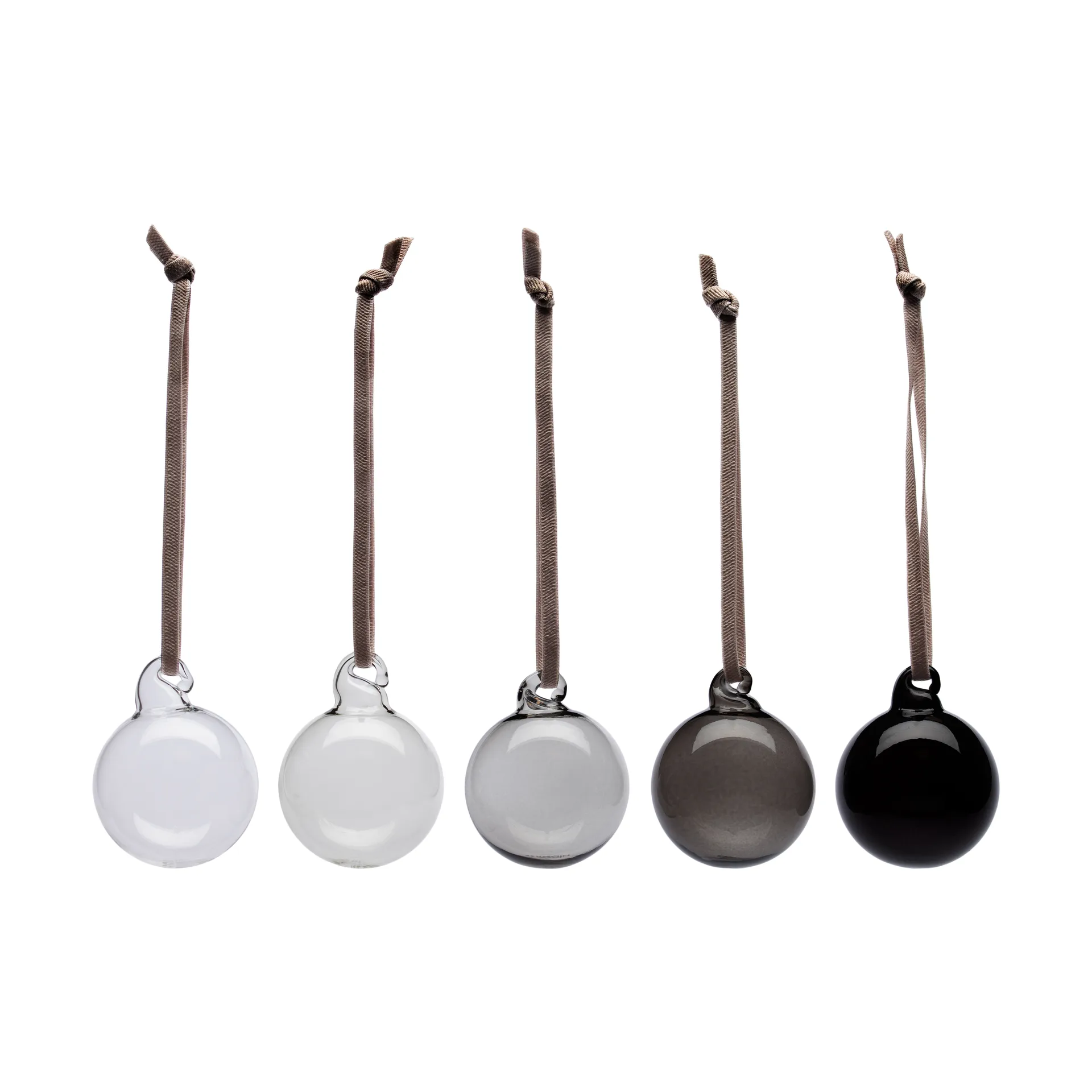 Esferas de cristal Iittala Ø4 cm, 5-pack, Gris Iittala
