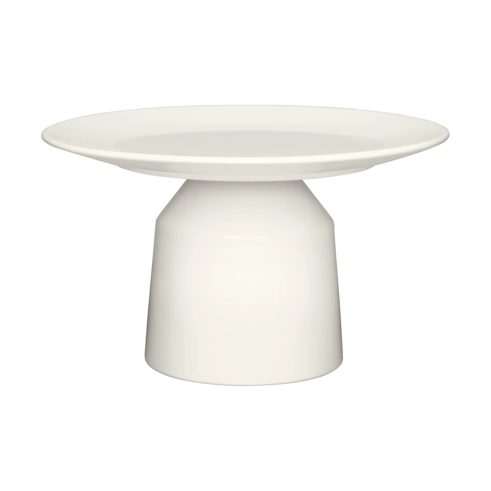 Fuente alta para servir Solare Ø24x14 cm, Blanco Iittala