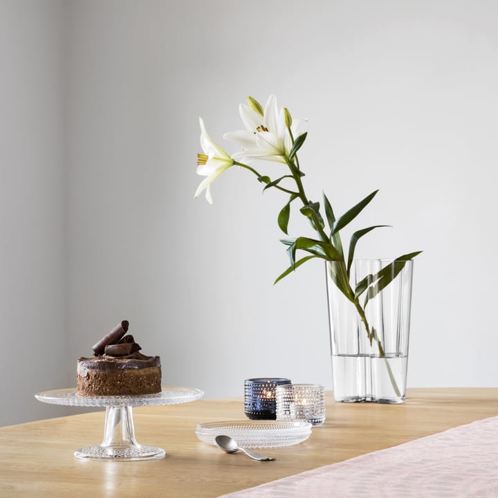 Fuente para tarta Kastehelmi Ø24 cm, transparente Iittala
