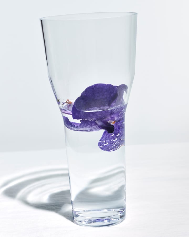 Jarrón alto Solare 26xØ12 cm, Claro Iittala