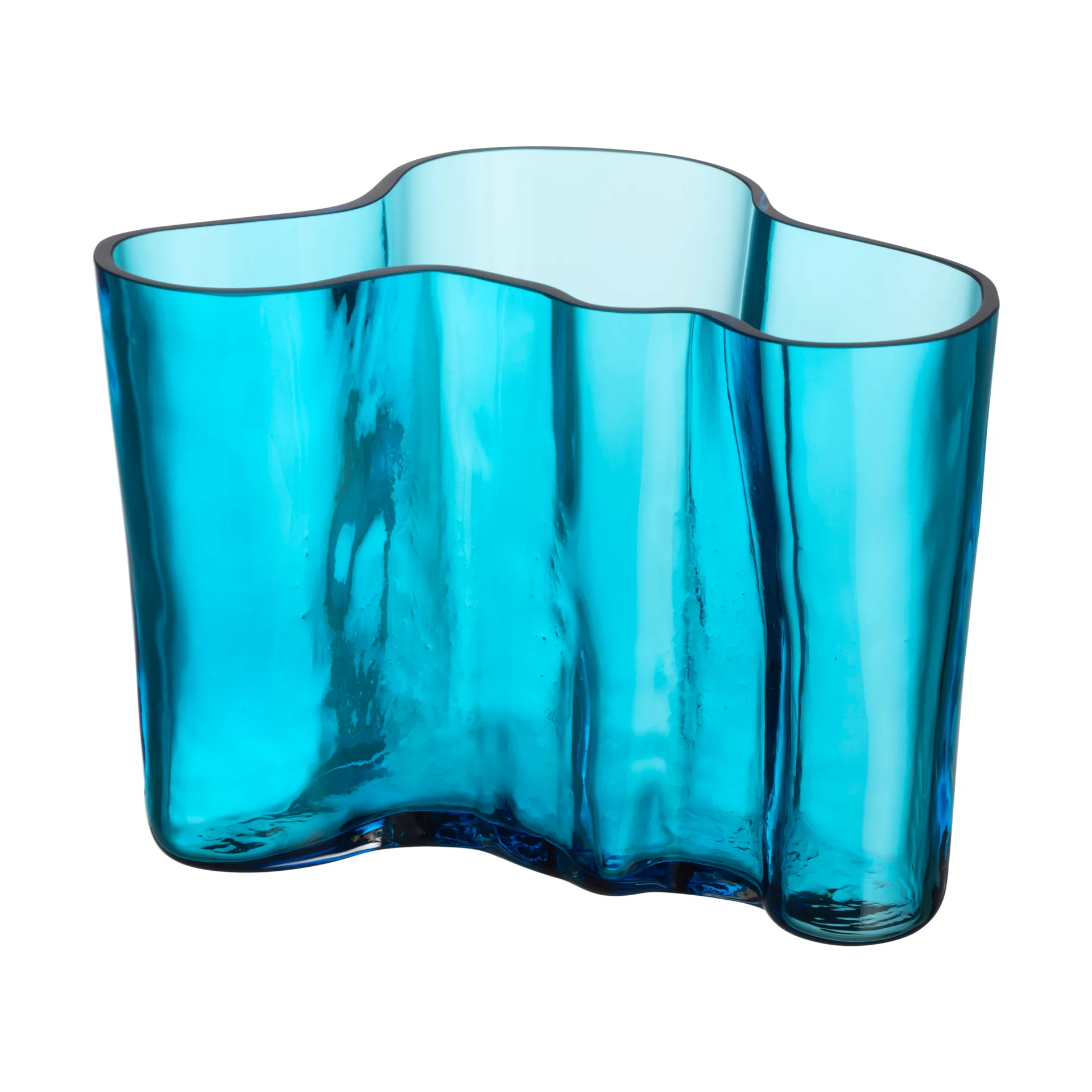 Jarrón Alvar Aalto 140 mm, Turquesa Iittala