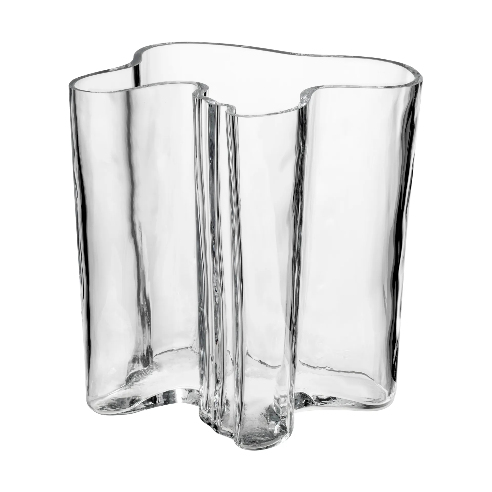 Jarrón Alvar Aalto 200 mm, transparente Iittala