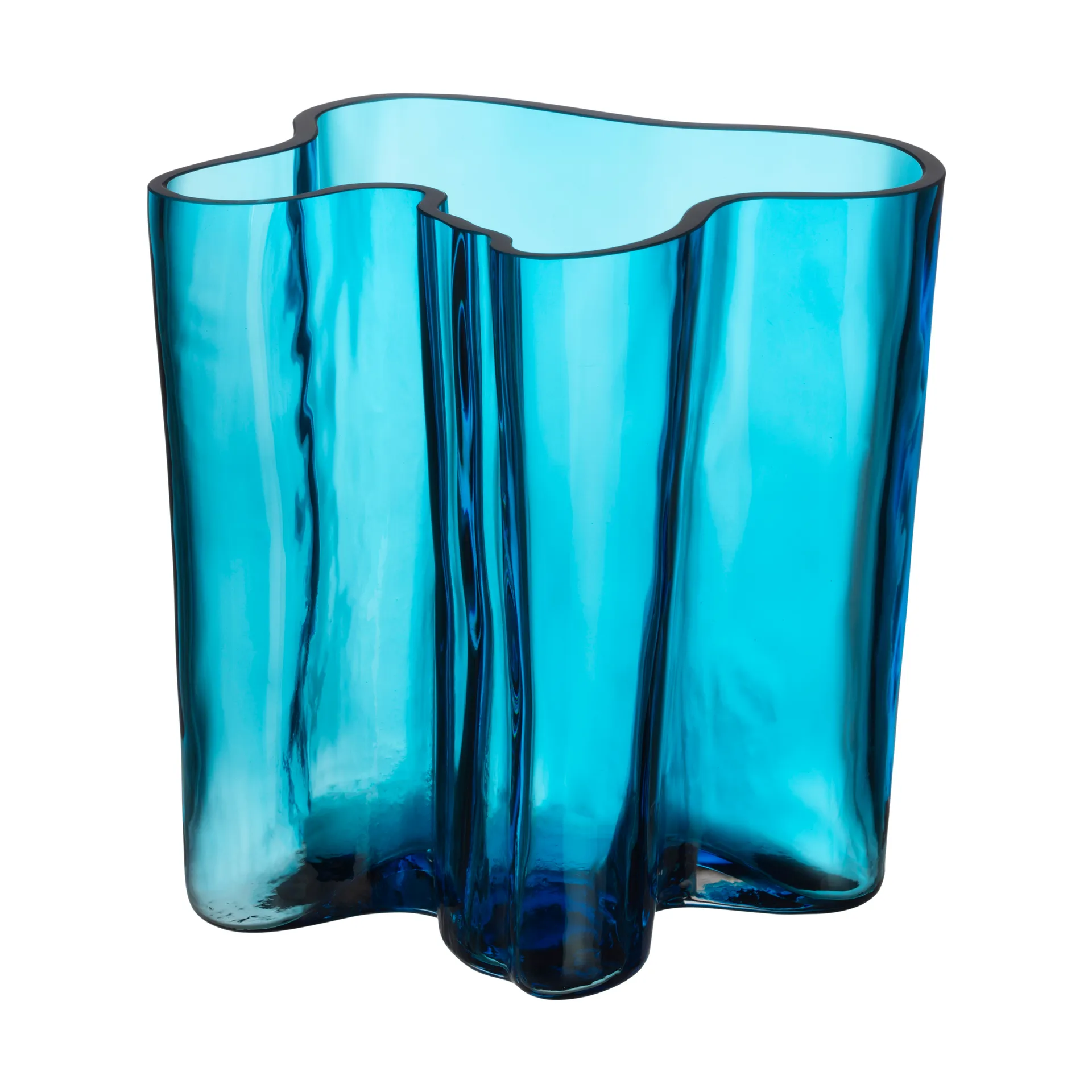 Jarrón Alvar Aalto 200 mm, Turquesa Iittala