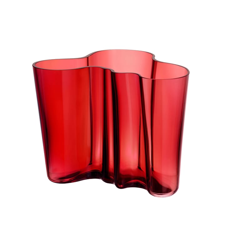 Jarrón Alvar Aalto arándano rojo - 160 mm - Iittala