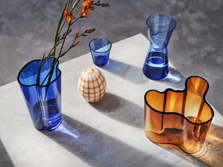 Jarrón Alvar Aalto cobre, 160 mm Iittala