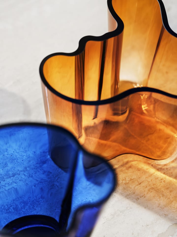 Jarrón Alvar Aalto cobre, 160 mm Iittala