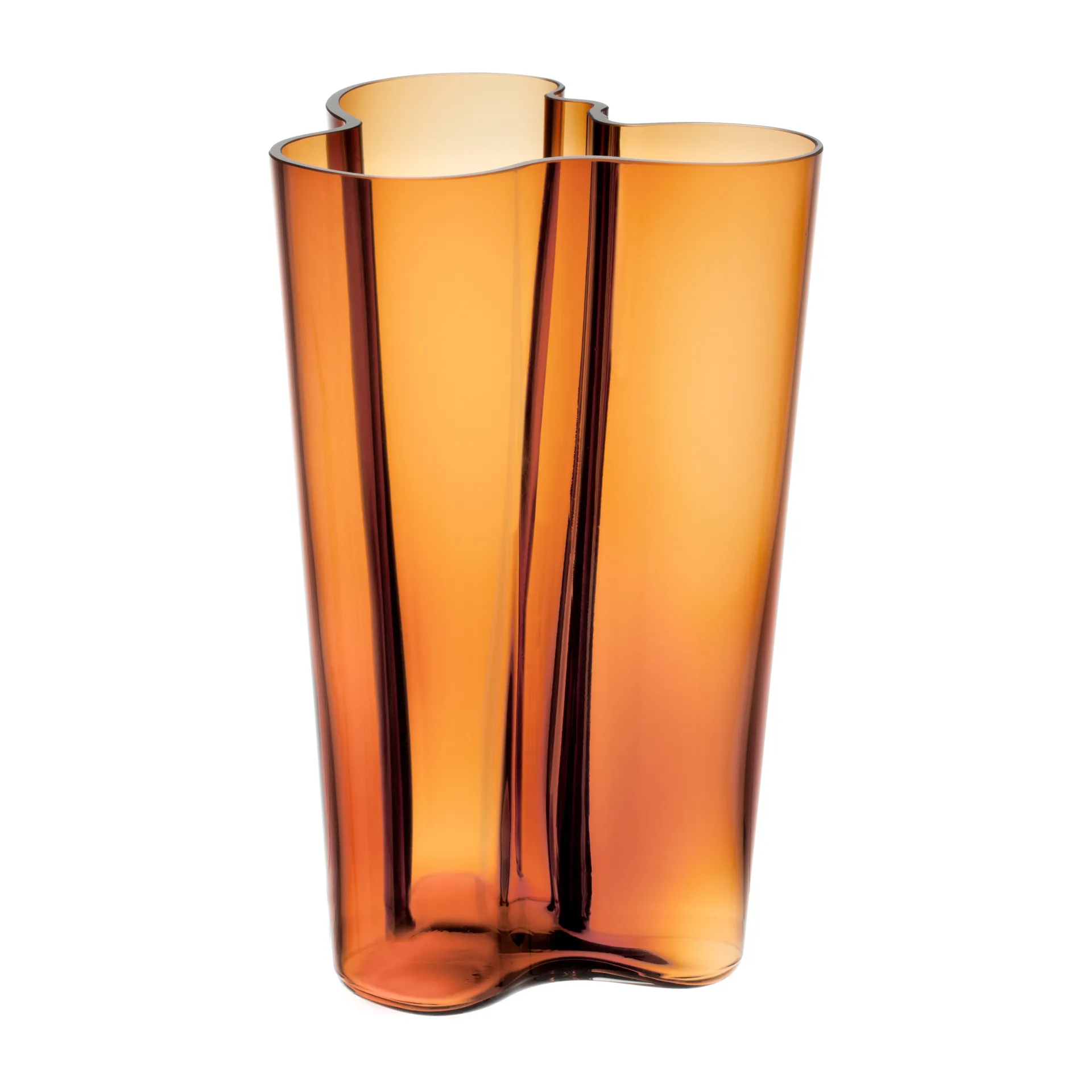 Jarrón Alvar Aalto cobre, 251 mm Iittala