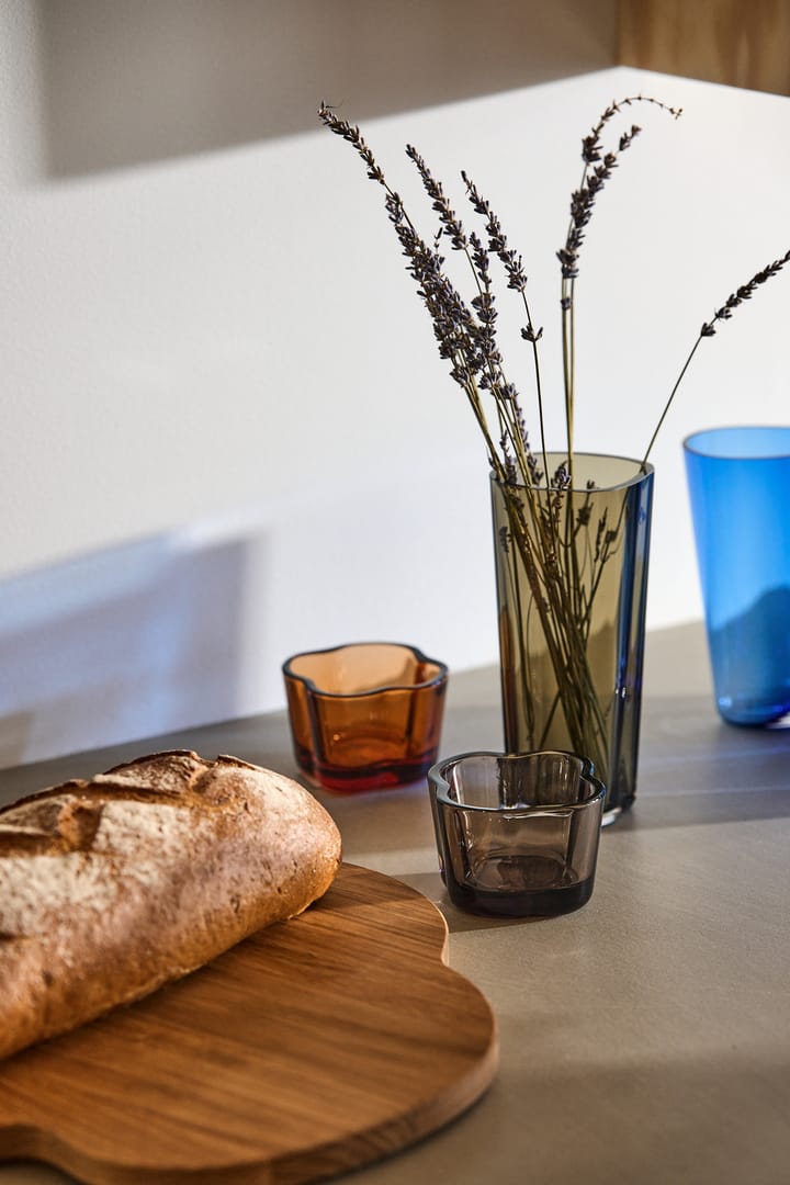 Jarrón Alvar Aalto gris humo, 180 mm Iittala