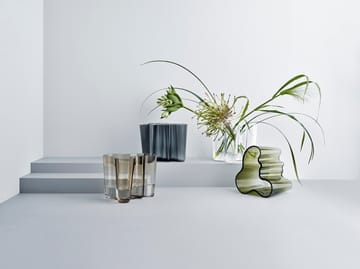 Jarrón Alvar Aalto, gris oscuro - 160 mm - Iittala