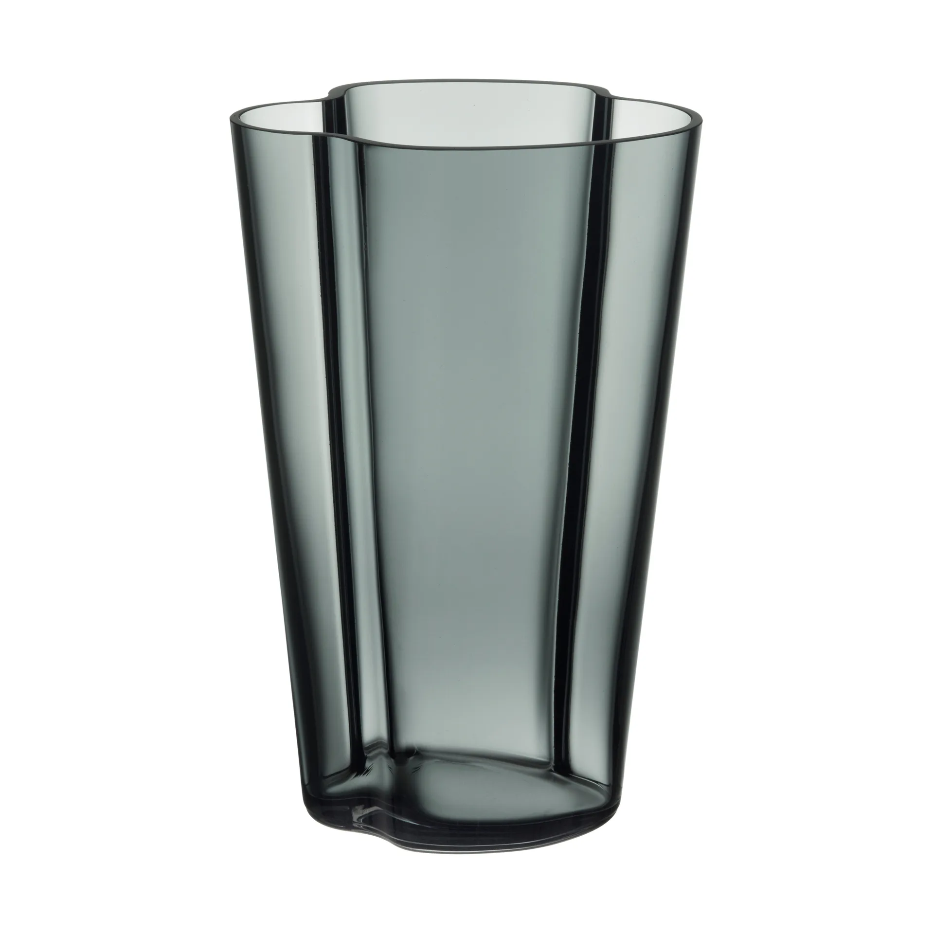 Jarrón Alvar Aalto, gris oscuro, 220 mm Iittala
