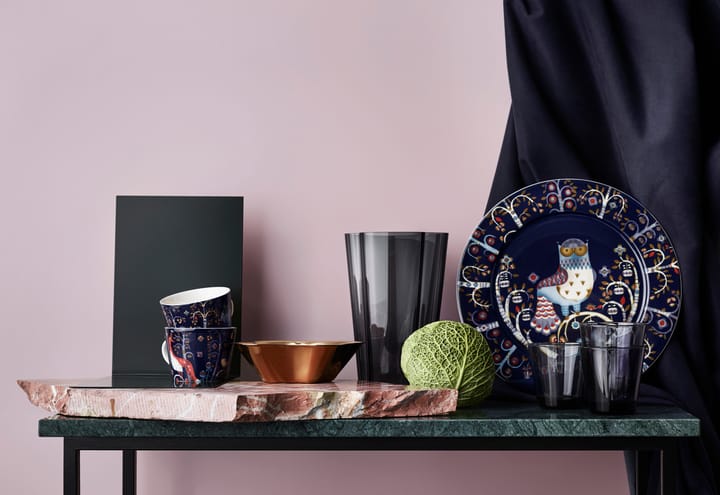 Jarrón Alvar Aalto, gris oscuro, 220 mm Iittala