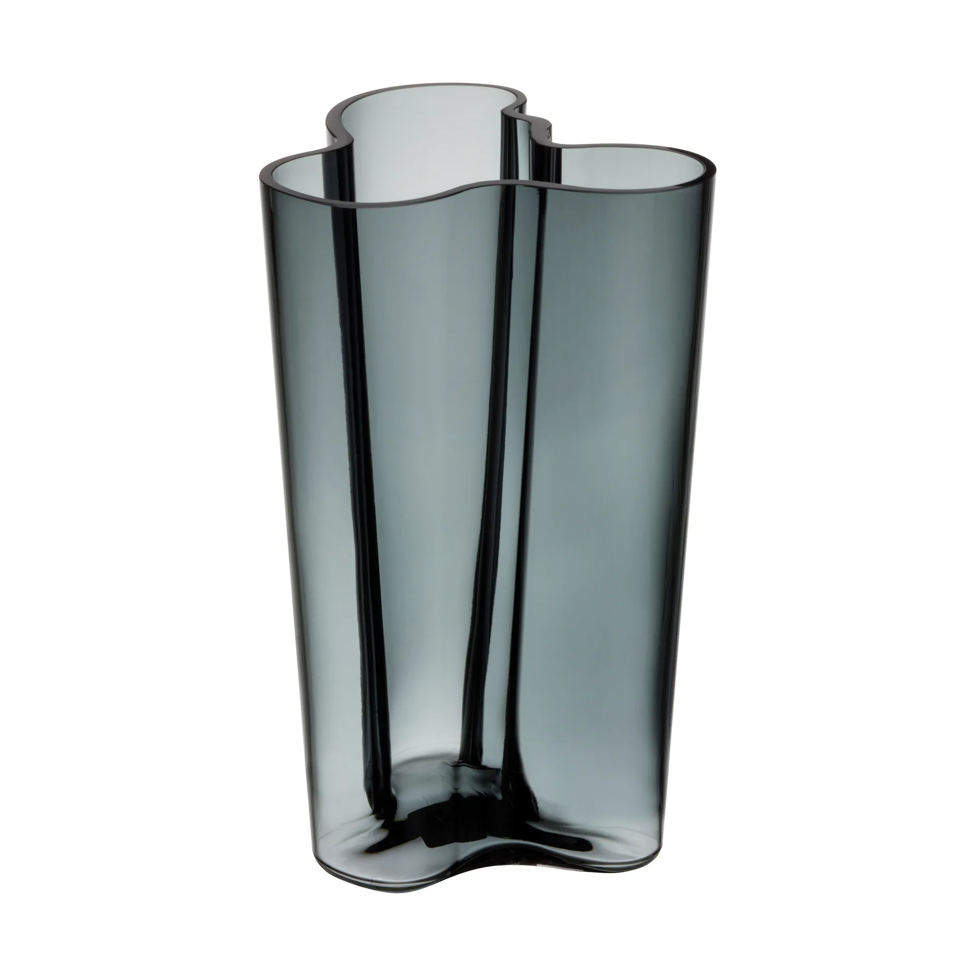 Jarrón Alvar Aalto, gris oscuro, 251 mm Iittala