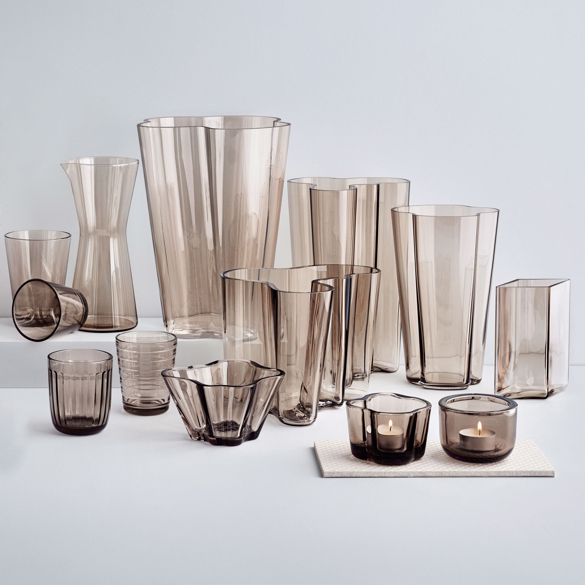 Jarrón Alvar Aalto lino, 251 mm Iittala