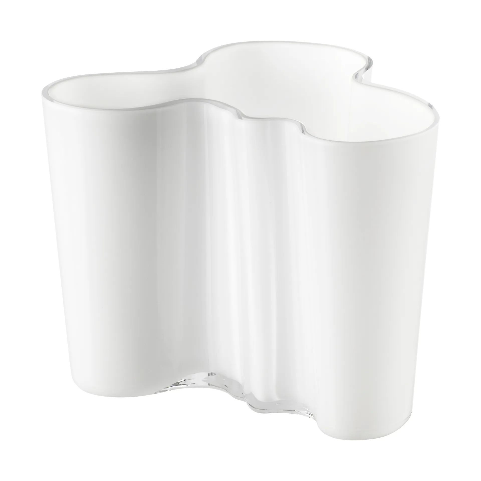 Jarrón Alvar Aalto opal (blanco), 120 mm Iittala
