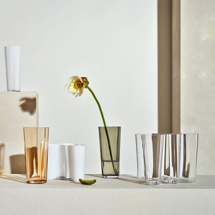 Jarrón Alvar Aalto opal (blanco), 120 mm Iittala
