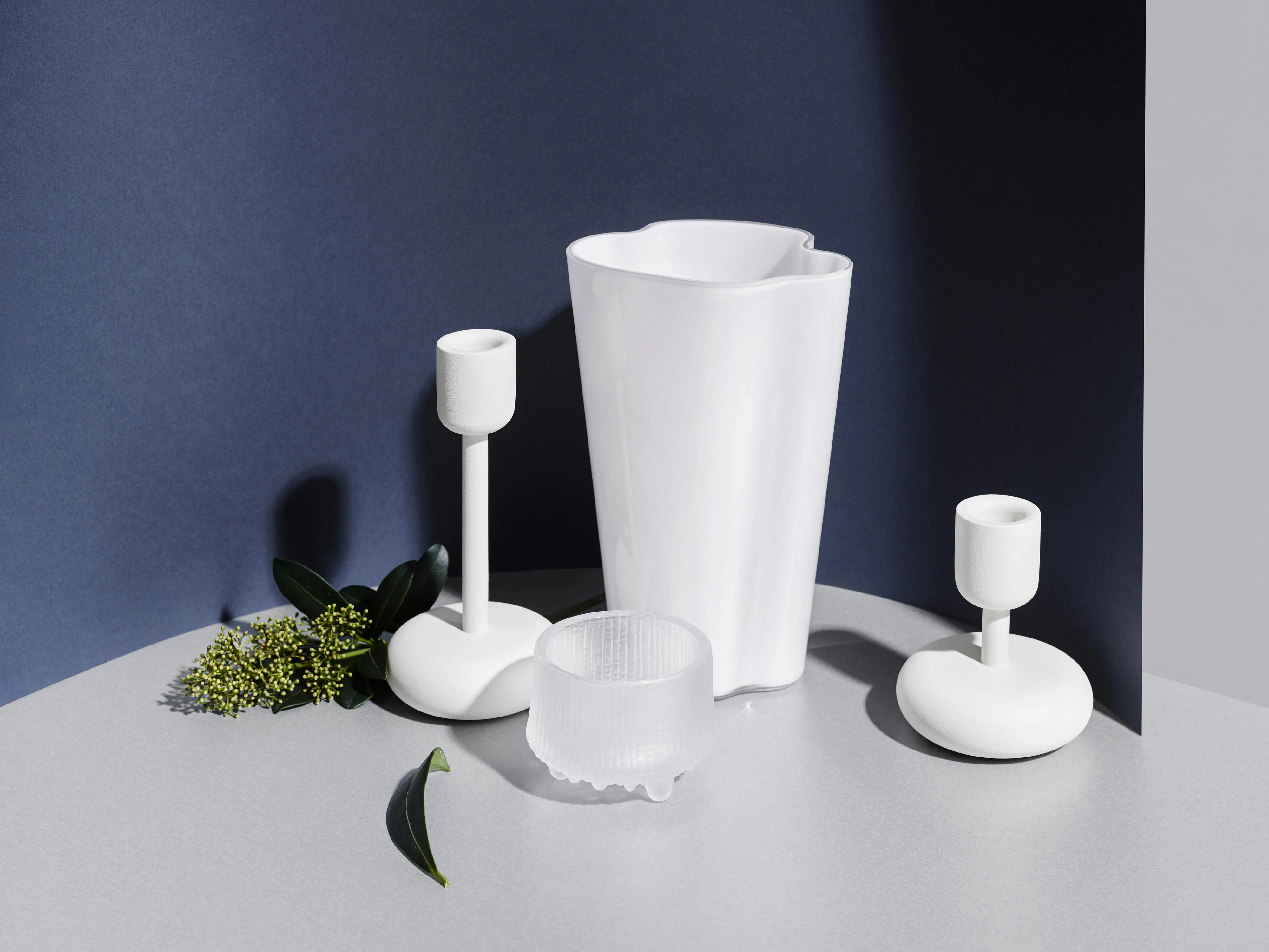 Jarrón Alvar Aalto opal (blanco) | Iittala | Tienda online