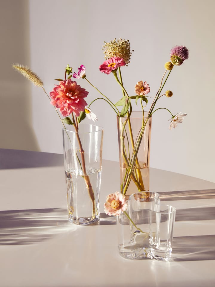 Jarrón Alvar Aalto Rio marrón, 180 mm Iittala