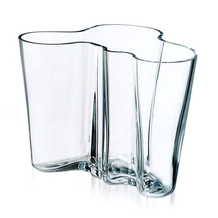 Jarrón Alvar Aalto transparente - 160 mm - Iittala