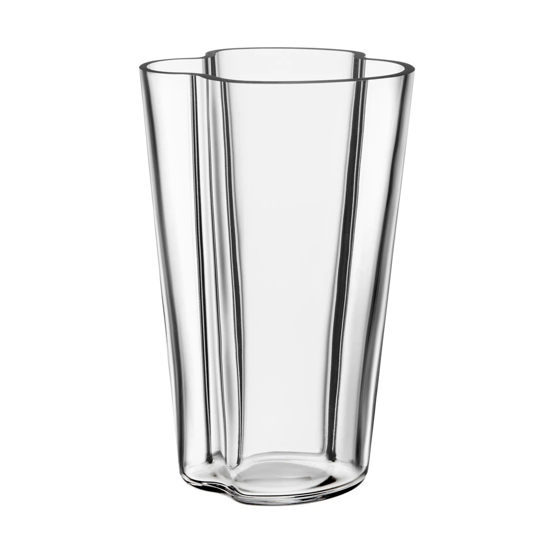 Jarrón Alvar Aalto transparente, 220 mm Iittala