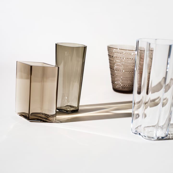 Jarrón Alvar Aalto transparente, 220 mm Iittala