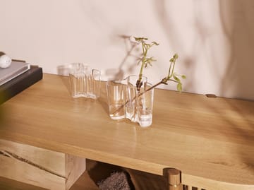 Jarrón Alvar Aalto transparente - 95 mm - Iittala