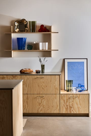 Jarrón Alvar Aalto verde musgo - 251 mm - Iittala
