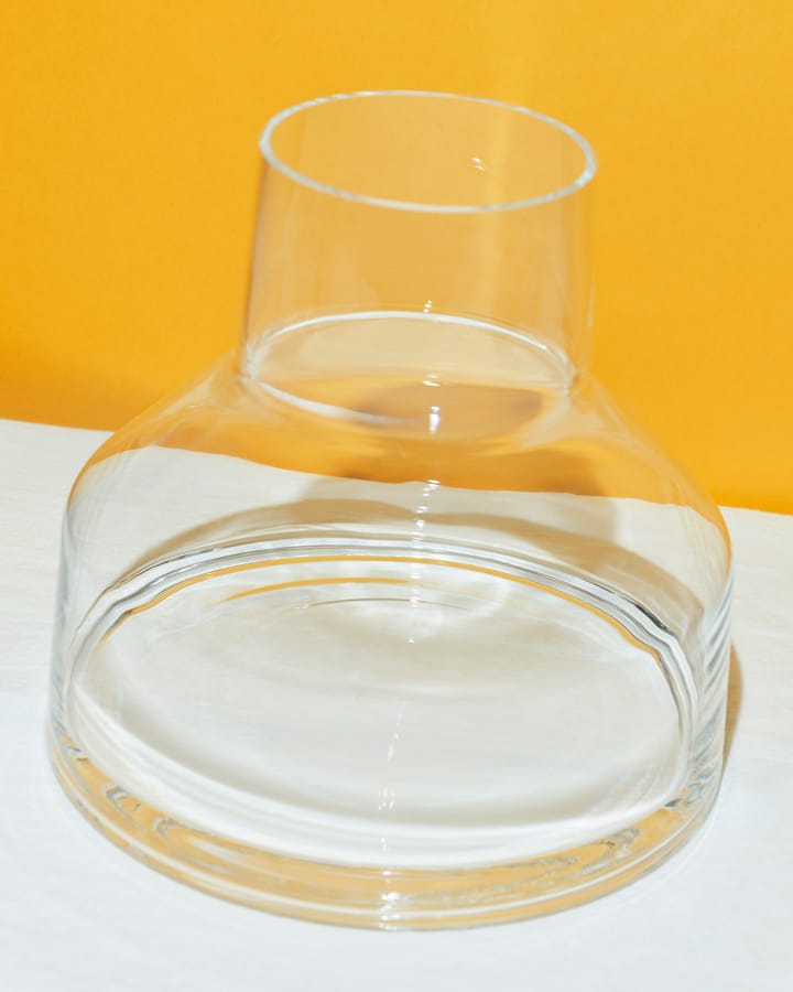 Jarrón bajo Solare 20xØ22 cm, Claro Iittala