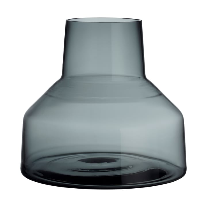 Jarrón bajo Solare 20xØ22 cm - Gris acero - Iittala