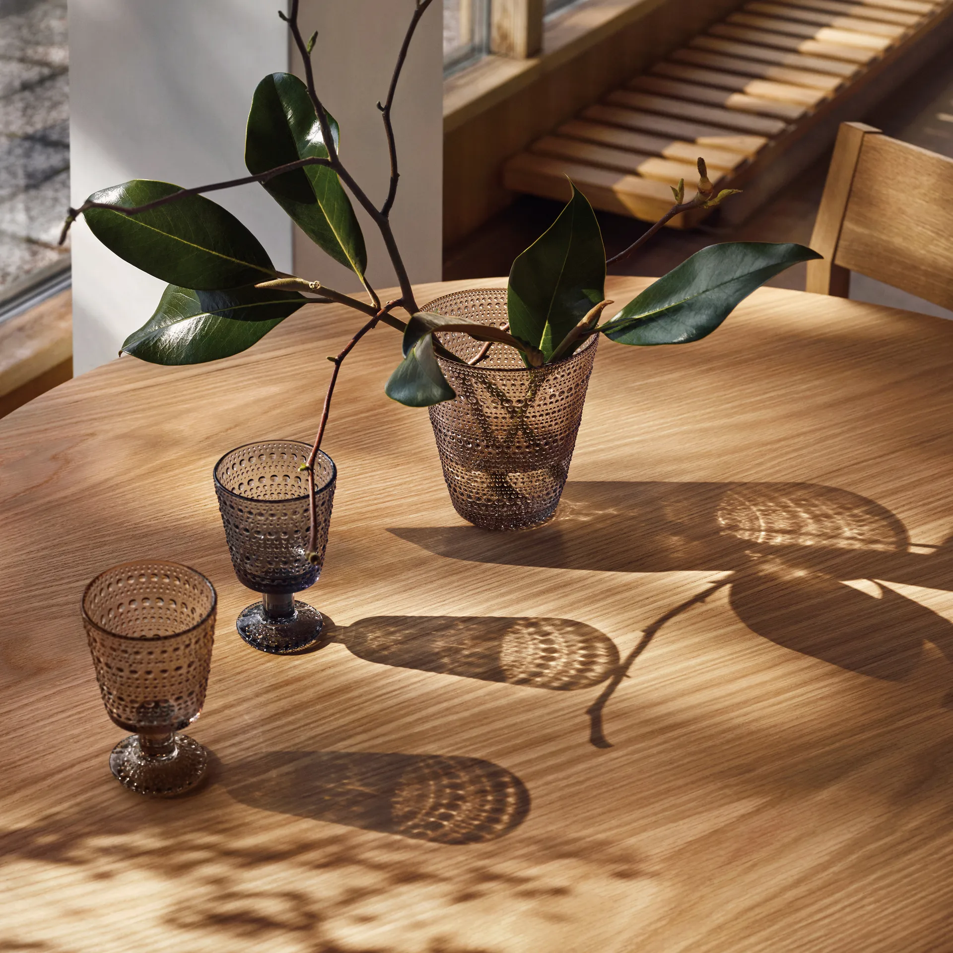 Jarrón Kastehelmi, lino Iittala