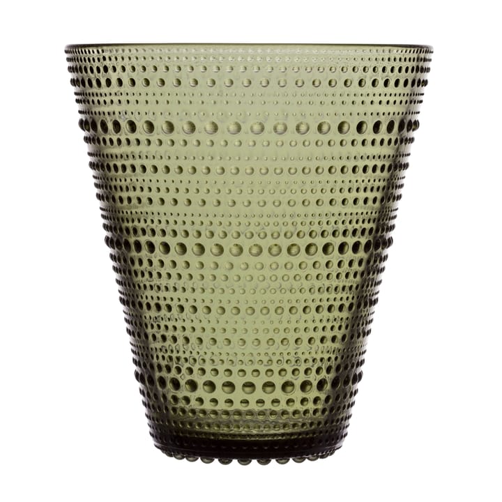 Jarrón Kastehelmi - verde musgo - Iittala