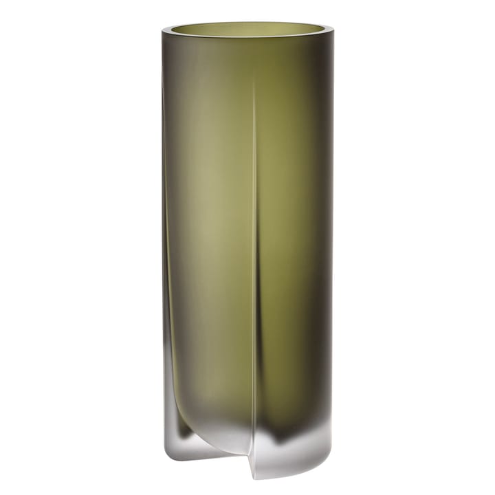 Jarrón Kuru 25,5 cm, verde musgo pavonado Iittala