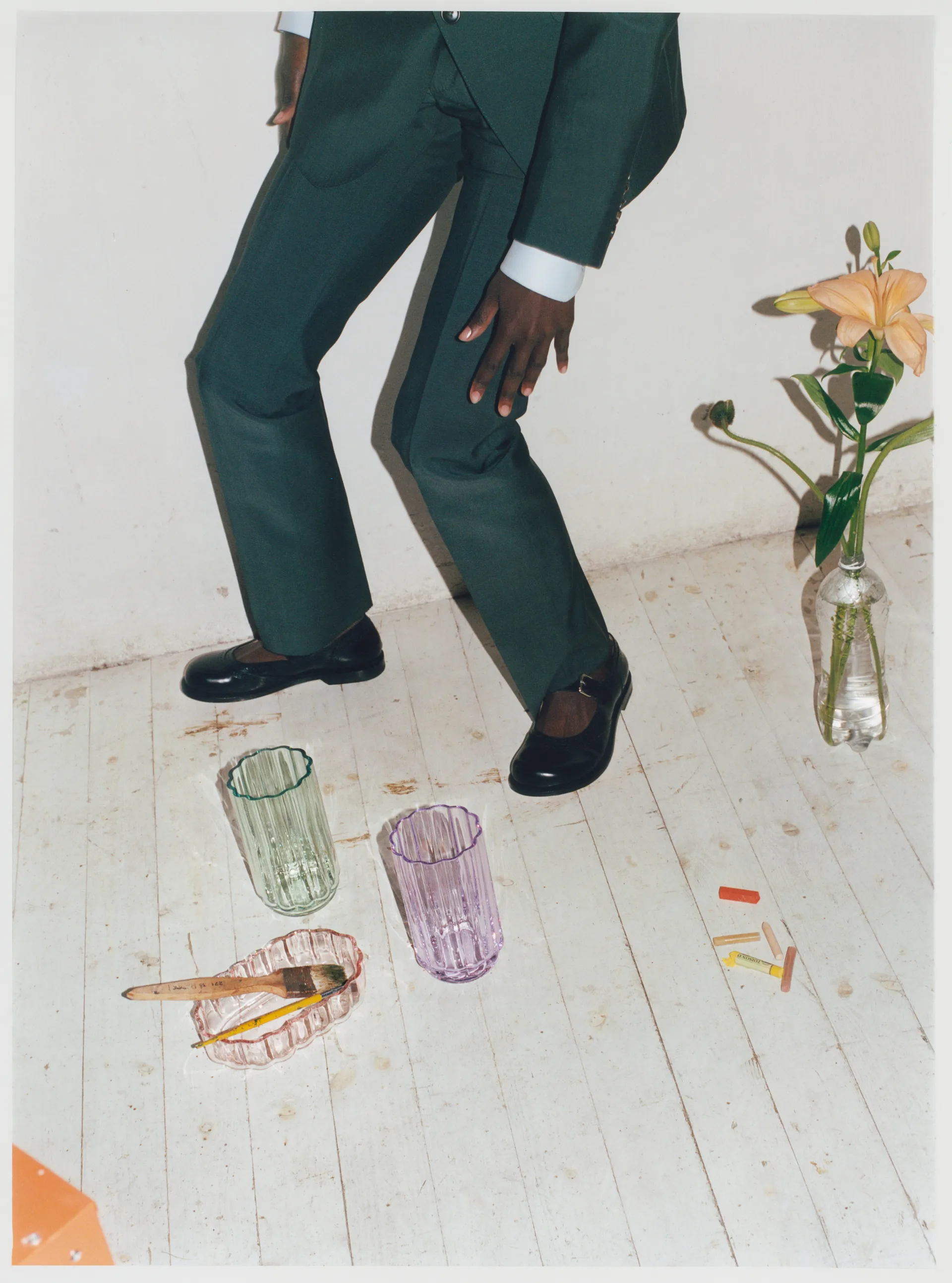 Jarrón Play 180 mm, Verde claro Iittala