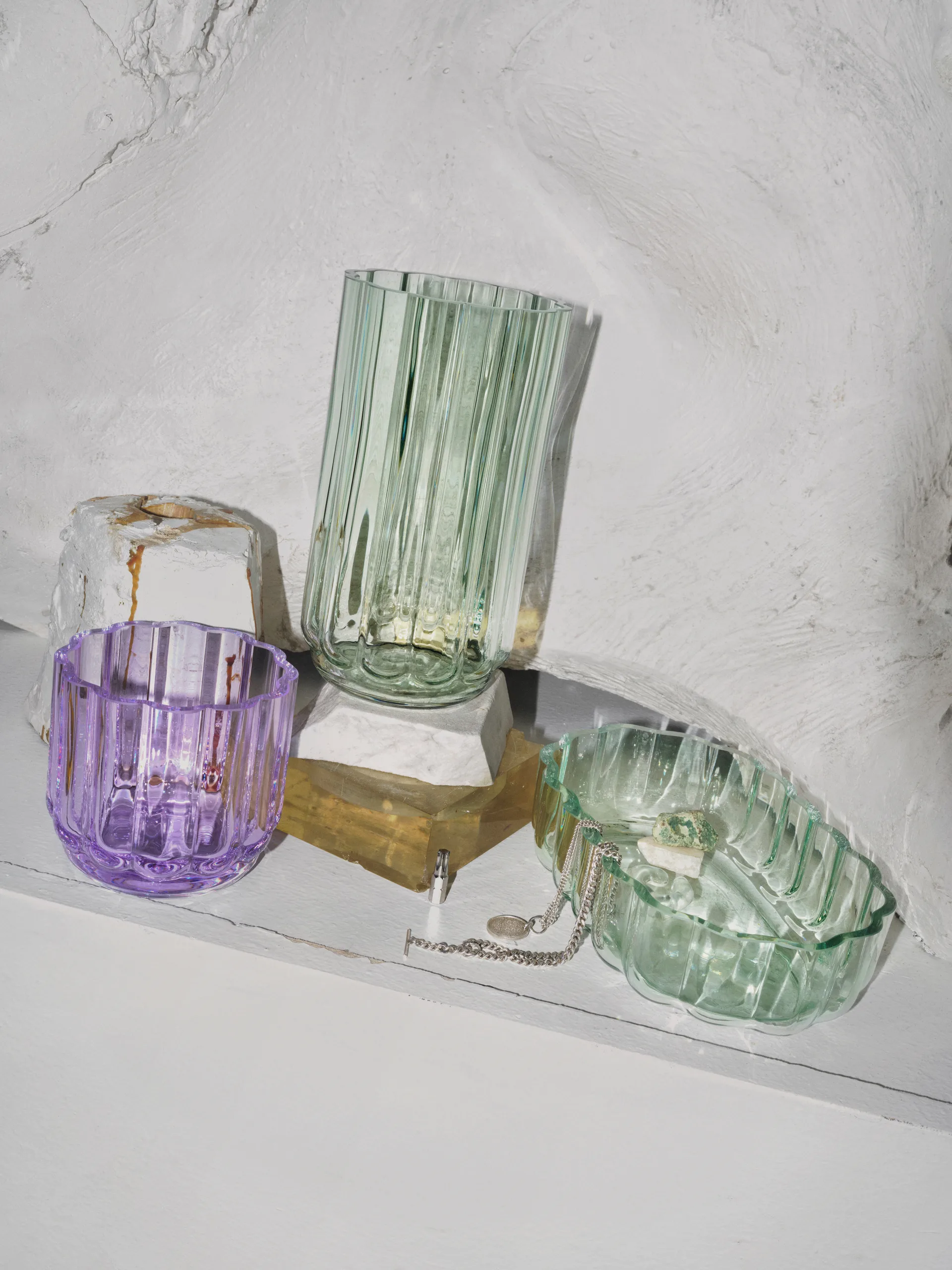 Jarrón Play 180 mm, Verde claro Iittala