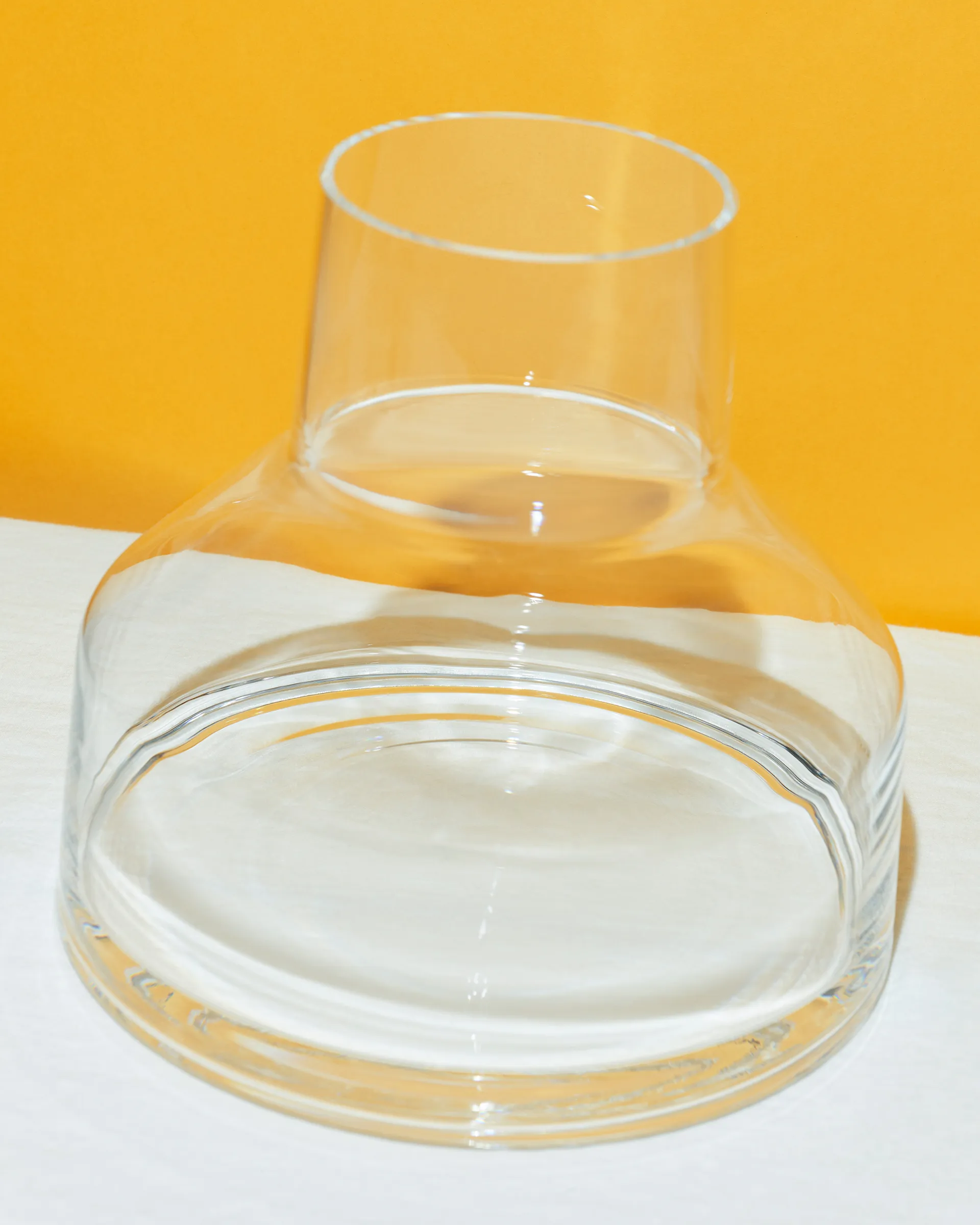 Jarrón Solare bajo Ø22x20 cm, Claro Iittala