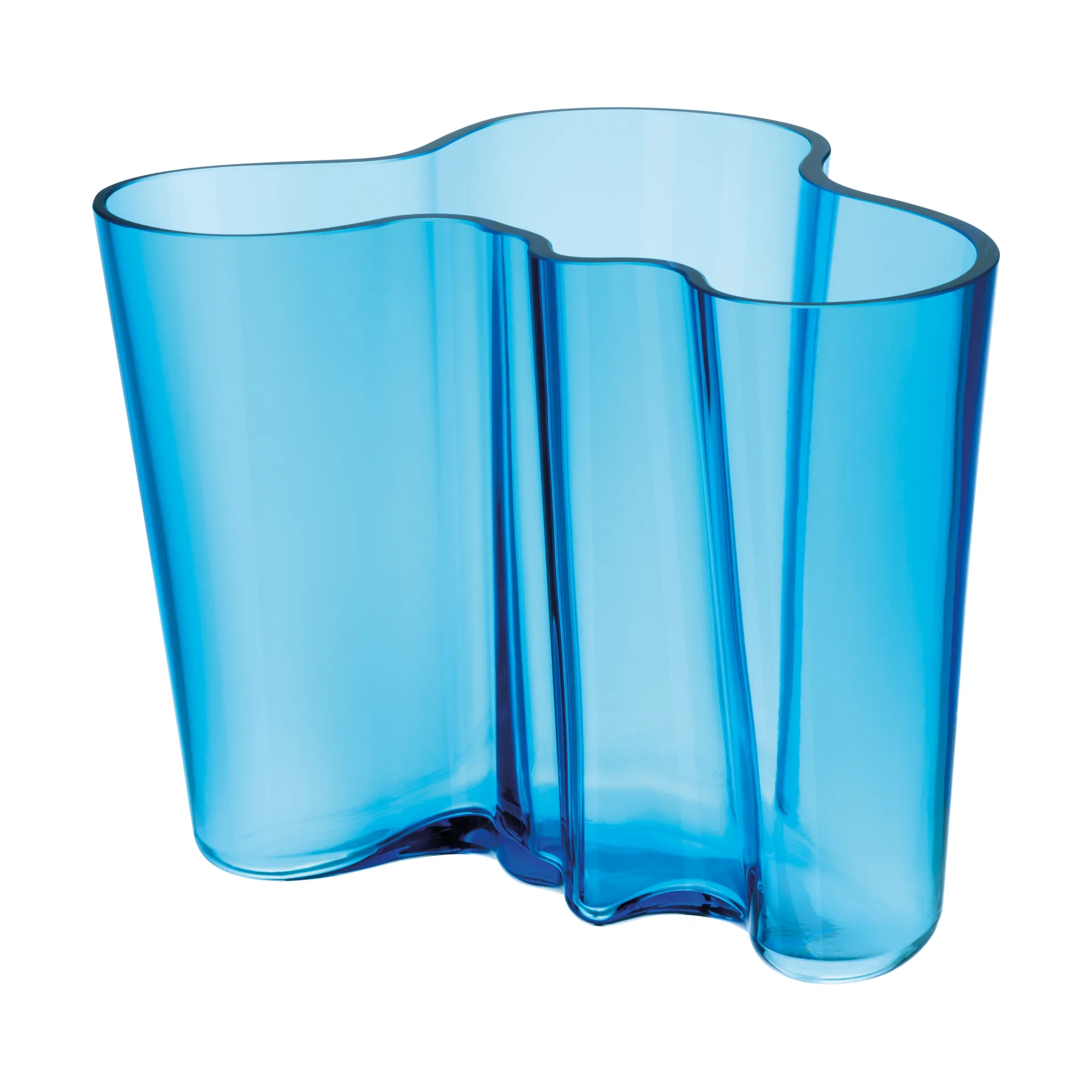 Jarrón turquesa Alvar Aalto, 160 mm Iittala