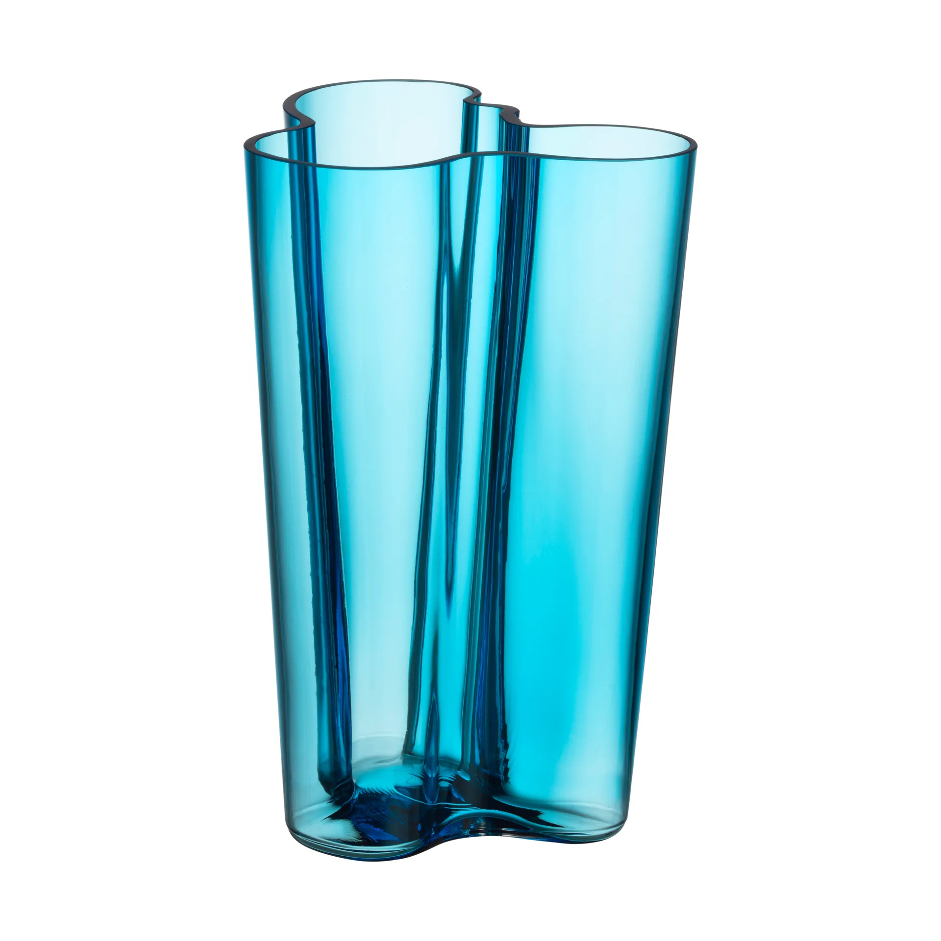 Jarrón turquesa Alvar Aalto, 251 mm Iittala