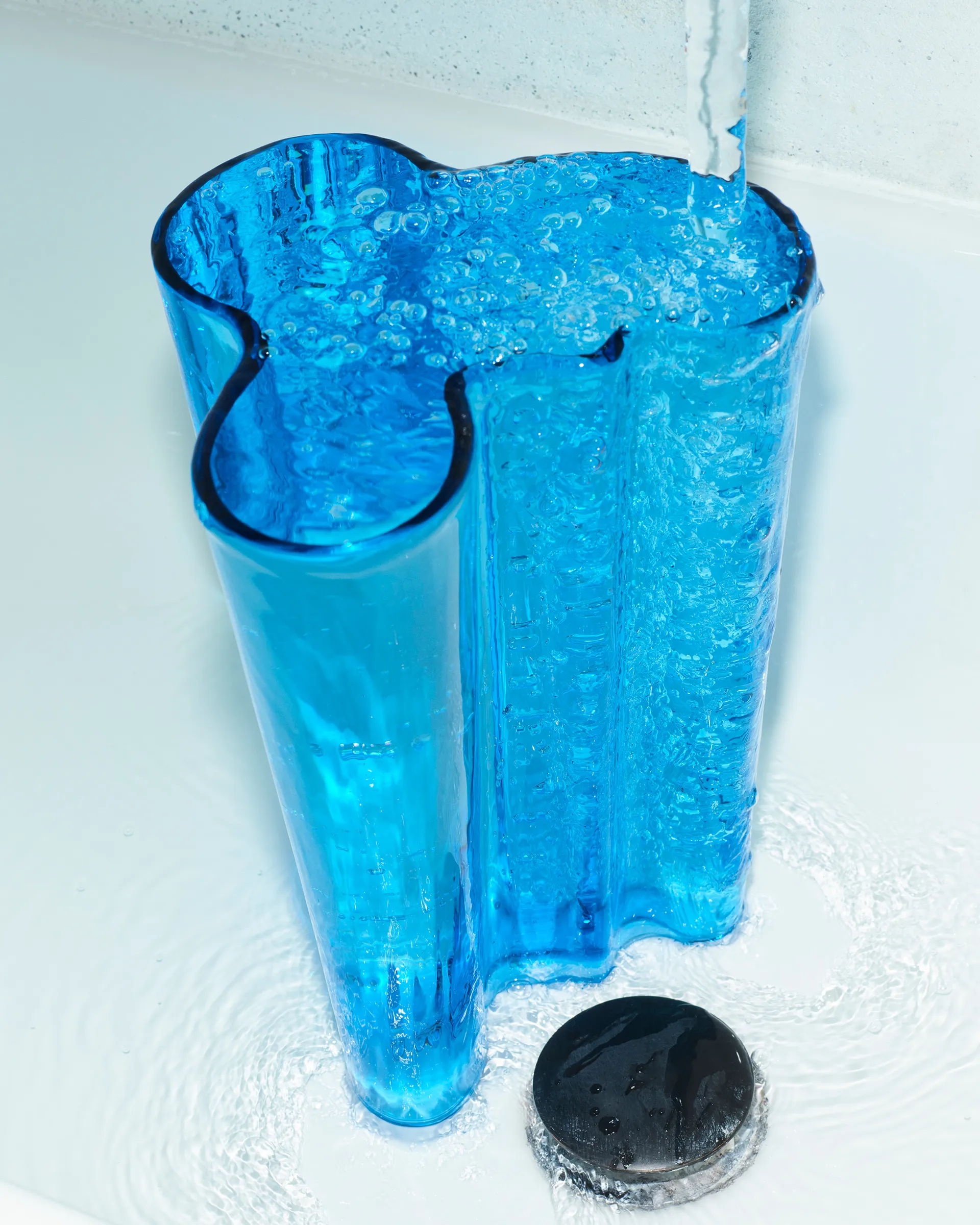 Jarrón turquesa Alvar Aalto, 251 mm Iittala