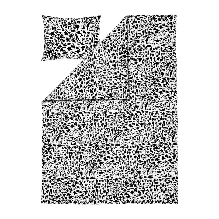 Juego de funda nórdica Oiva Toikka Cheetah 150x210 cm - negro-blanco - Iittala