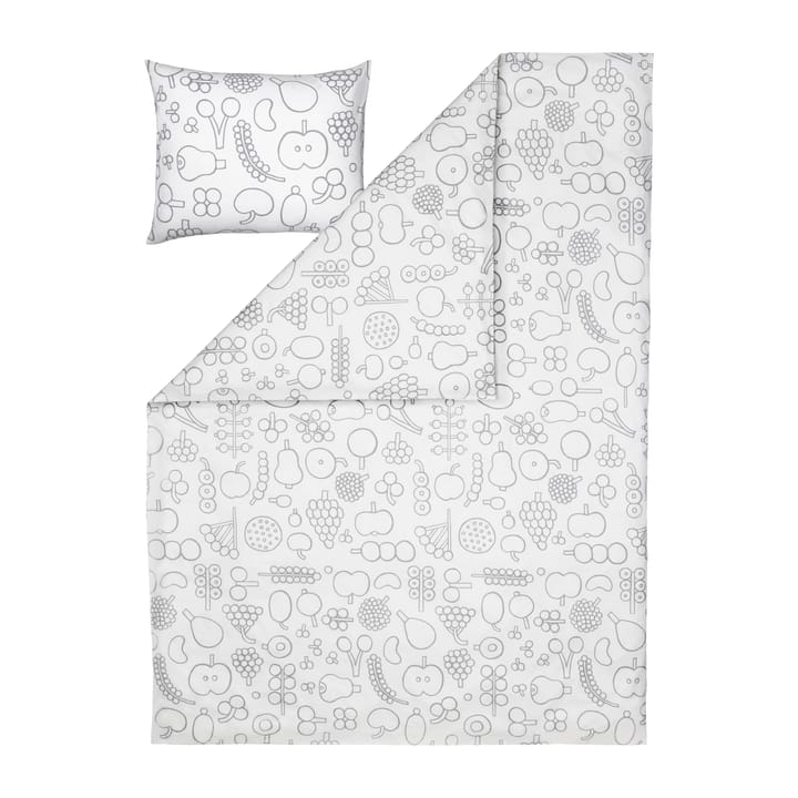 Juego de funda nórdica Oiva Toikka Frutta 150x210 cm - Gris - Iittala