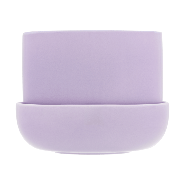 Maceta con plato Nappula Ø17 cm altura 13 cm - Lila claro - Iittala
