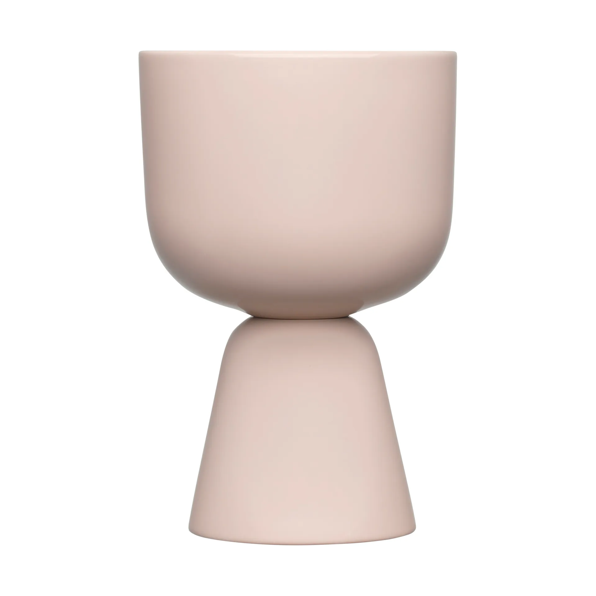Maceta Nappula Ø12,5 cm altura 19 cm, Beige Iittala