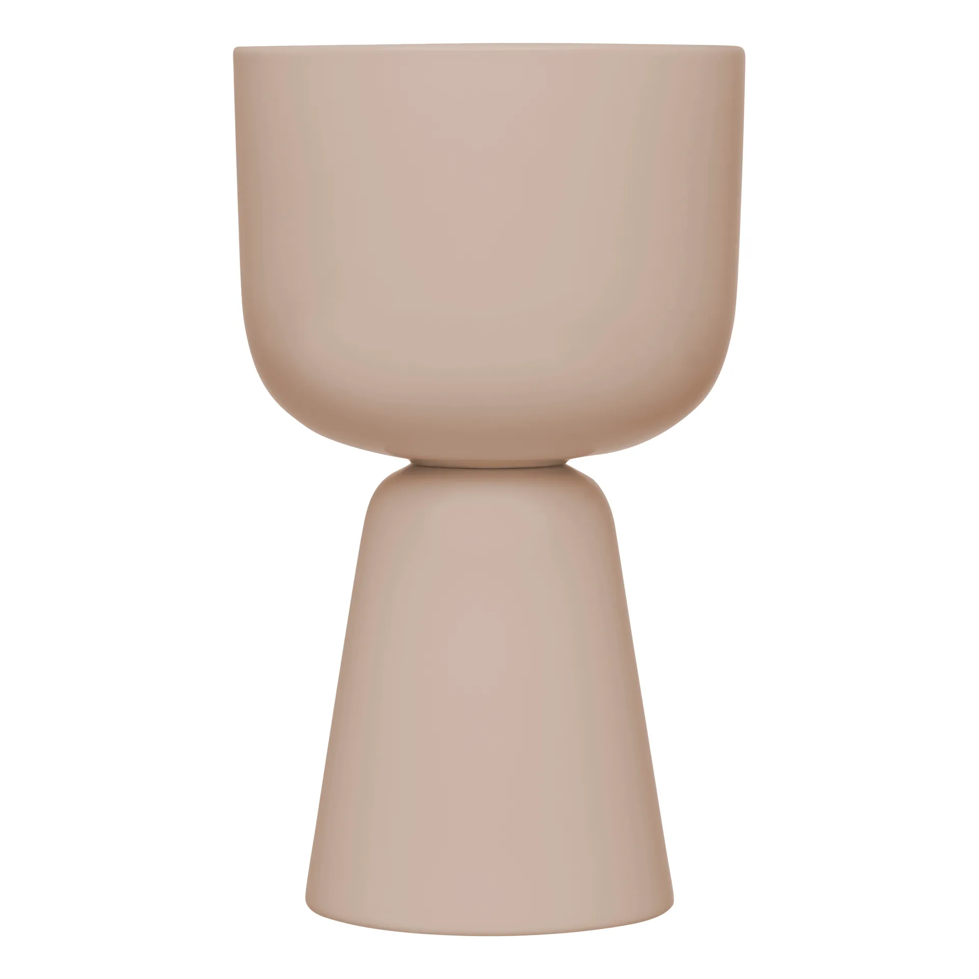 Maceta Nappula Ø15 cm altura 26 cm, Beige Iittala