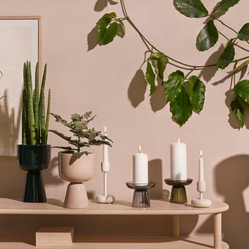 Maceta Nappula Ø15 cm altura 26 cm - verde oscuro - Iittala