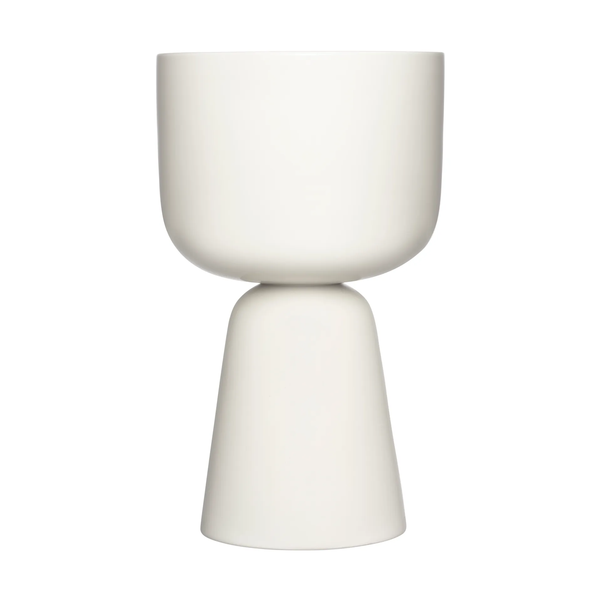 Maceta Nappula 24,5x40 cm, Blanco Iittala